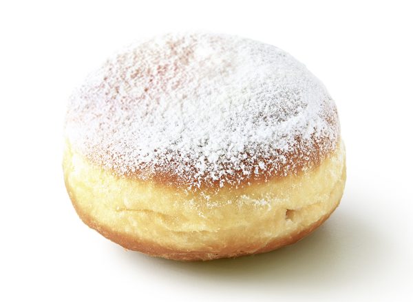 Jelly Doughnut, multifruits, powdered